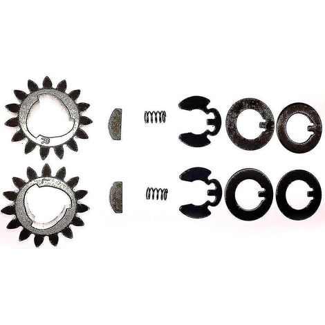 Compatible avec les tondeuses Toro 105-3040 et 105-6840 Recycler : kit d'engrenages de roue arrière, pignons d'entraînement de rechange. (1/5)