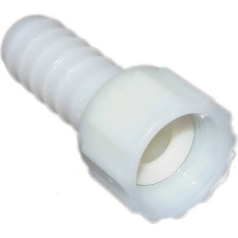 Raccord cannelé polyamide écrou libre femelle 8 x 13 pour tuyau 7 mm