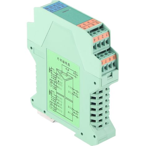 Isolateur de signal de courant 2 entrées 2 sorties Transmetteur de signal CC 4-20 mA CC 24 V pour commande PLC (1/5)