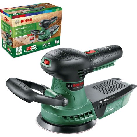 Bosch Akku Exzenterschleifer AdvancedOrbit 18 (ohne Akku, 18 Volt System, SchleiftellerØ 125 mm)