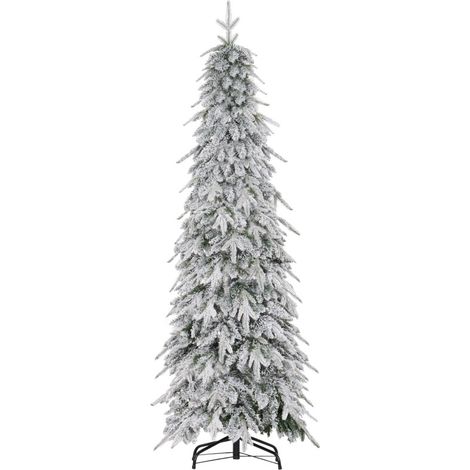 Albero di Natale artificiale 180 cm, 600 rami, effetto neve, apertura automatica HAVRYA (1/5)