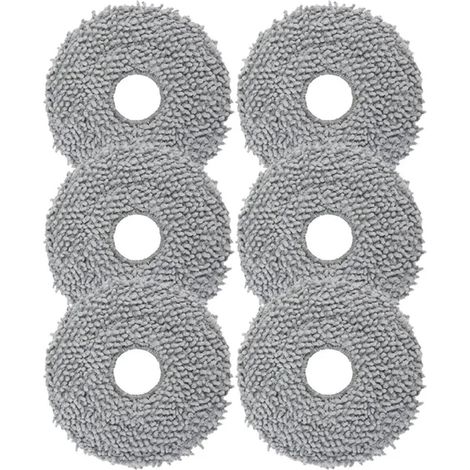 Panno per la pulizia, compatibile con Xiaomi, B101CN X10+ S10+, Dreame S10 Pro L10S Ultra X10 / Omni Mop 2, C102CN, ricambi e accessori (6 pezzi) (1/5)