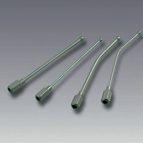 Ago acciaio per imbecco pullus - Dimensione - D. 4mm - L 8cm , Modello - curvo