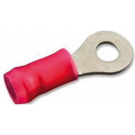 Cosse à oeillet TE Connectivity PIDG 36151 Section max.: 1.605 mm² Ø du trou: 3.51 mm partiellement