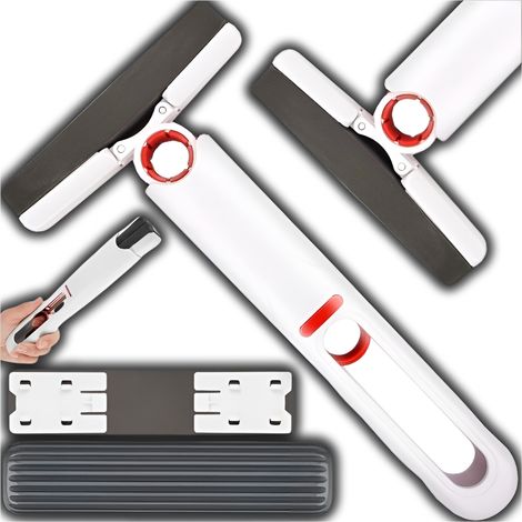 MINI BALAI PLAT AVEC ESPIRATEUR POUR VITRES, ÉTAGÈRES, BROSSE DE LAVAGE (1/5)