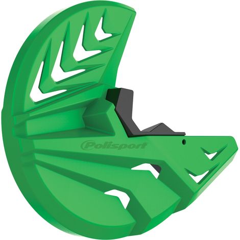 Polisport kxf 250 21 24 Copridisco freno anteriore verde resistente