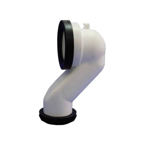 Manguito Evacuacion Inodoro 210Mm Pared Compacto T-122