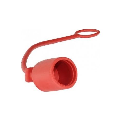 Bouchon de connecteur rapide 1/2" rouge