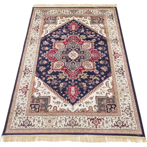 Tappeto stile persiano blu Rubine