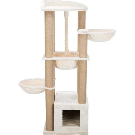 Trixie Rascador Deluxe crema para gato confortable (1/3)
