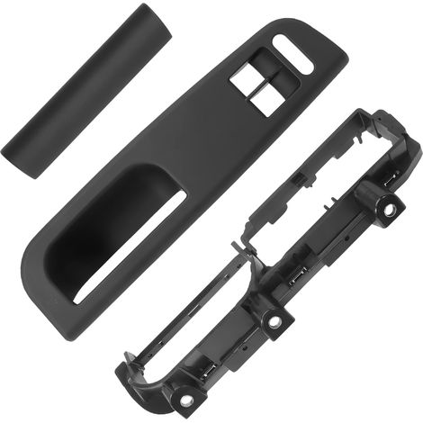 Couvercle de poignée de porte et partie inférieuresupport de poignée de traction pour Golf IV Bora Passat 1998-2005 poignée de maintien intérieure avant gauche de remplacement 3B1867171D 1J1867179A (1/4)