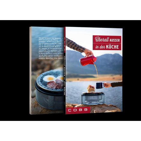 COBB Kochbuch "üerall außer in der Küche" (über 50 Rezepte aus aller Welt) 92-1