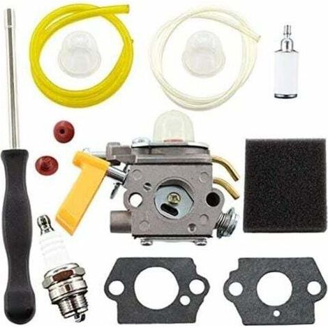 Kit de carburateur pour Ryobi RBC30SESA RBC30SBSA RLT30CESA RLT30SESA RPR3025JA Remplacer ZAMA C1U-H60D Ryobi et Homelite 26cc et 30cc Tondeuse et débroussailleuse (1/5)