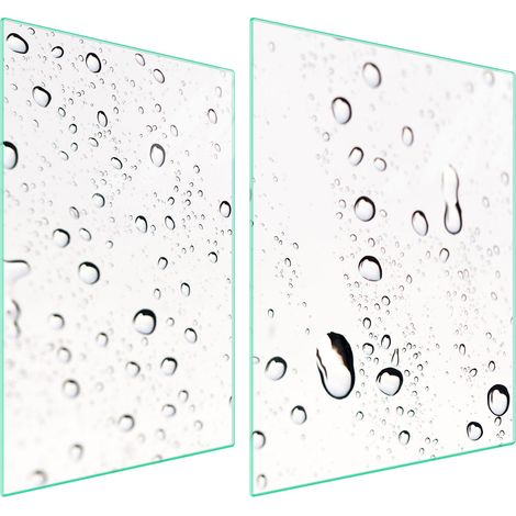 PLACA PROTECTORA DE VIDRIO PARA ESTUFA 70x52 GOTAS (1/5)
