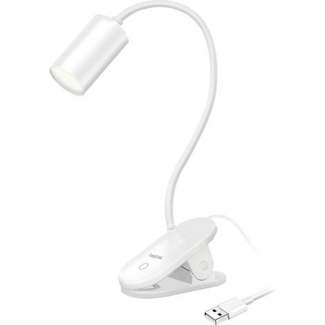 LogiLink USB-Tisch-LED-Leselampe mit Clip-On-Touch-Steuerung und Nachtlicht (1/5)