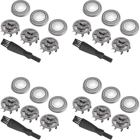 12 Lames de Rechange Compatibles Rasoir Électrique Série SH30 SH50 S1020 S1050 S1060