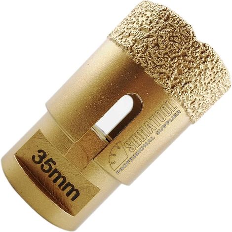 Foret Diamant 35mm M14 Trépan Carrelage Meche Gres Cerame (1/5)