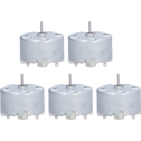 5Pcs RF-500TB Moteur à Balais CC Micro Alliage 2700tr/min 3V pour Outils Électriques Automobiles (1/5)