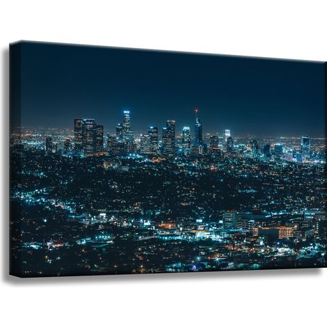 Leinwanddruck Architektur von Los Angeles 60 x 40 cm