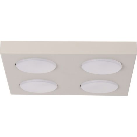 Plafonnier carré moderne beige 4xGX53 12W Sigma HERO (1/2)