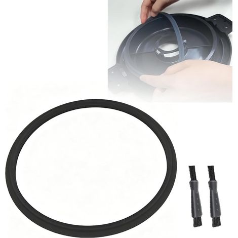 Joint d'étanchéité pour Monsieur Cuisine Connect, Connect Trend & Smart, matériau en silicone, Bowl Lid Cover Seal Ring Gasket (1/5)