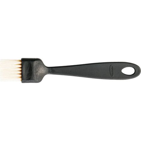 Pinceau à Pâtisserie, Longueur : 20 cm, Soie de porc/plastique PP, Noir, 1065590 (1/5)