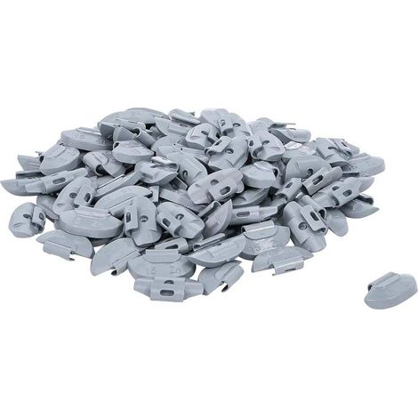 Poids d'Équilibrage 15 g - Lot de 100 pcs - Précision et Fiabilité pour Équilibrage de Roues, Acier - D-Work (1/5)