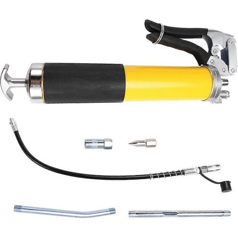 Graisseur portatif haute pression 8000 PSI avec tuyau flexible de 18 pouces (1/4)