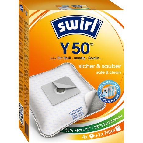 Swirl Y50 AirSpace Staubsaugerbeutel 4 St. (1/3)