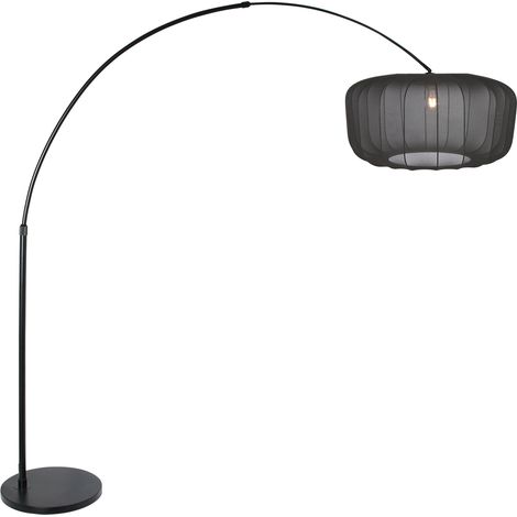 Steinhauer - lampada da terra - Sparkled Light - nero - metallo