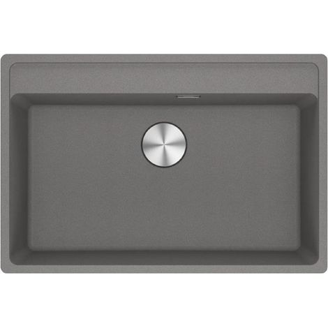Franke Einbaubecken Maris MRG 610-72 A Fragranit Steingrau Excenterbedienung (1/3)