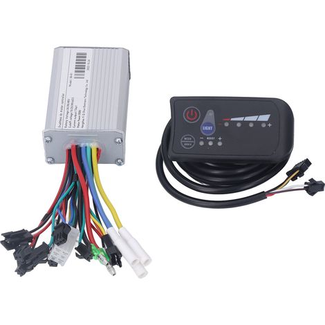 Contrôleur Moteur Brushless 350W avec Écran LED pour Vélo et Scooter Électrique 36V (1/5)