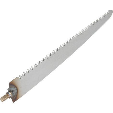 Lame de scie alternative en acier inoxydable, portable pour coupe dense, filetée pour perches et branches de 8mm. (1/5)