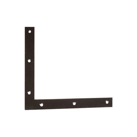 Jardinier Massard – Équerre découpée acier prépeint 300x300x4 mm – Fixation pour bois dur – Résistance à la corrosion – Pour chantiers humides