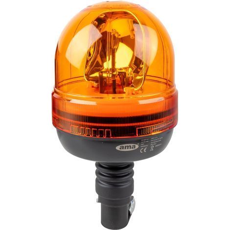 1 Gyrophare 12V,Base Magnétique,Lumière Halogène 55W,Protection IP66,Tracteur (1/5)
