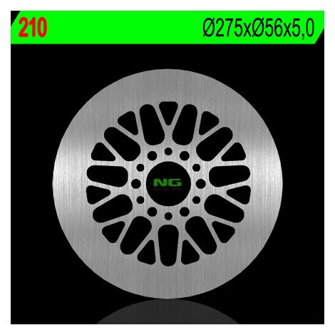 Disco freno posteriore NG per Suzuki VS 1400 Intruder '87-'10 (275X56X5) (6X10.5MM)