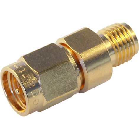 Adaptateur coaxial Telegärtner 100024824 SMA mâle - SMA inversé femelle 1 pc(s)