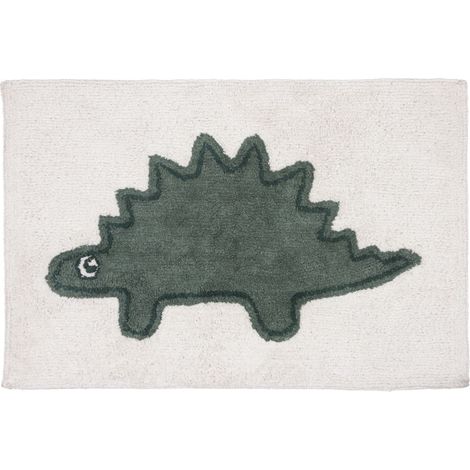 Tapis enfant Dinosaure en coton tufté 60x90cm (1/4)