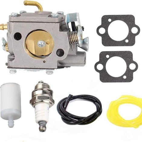 Kit carburateur, durites, filtre essence compatible Husqvarna 390XP 390 385XP 385, 501355201