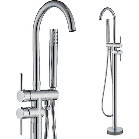 Chromé Robinet Baignoire Cascade Mitigeur Baignoire Cascade Mitigeur Baignoire Laiton Chaud Et Froid
