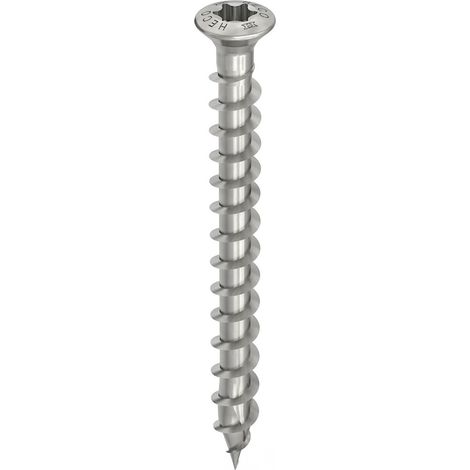 HECO-Topix-plus Fassadenschraube Linsensenkkopf 5.0x 80 Torx 20 Edelstahl A2
