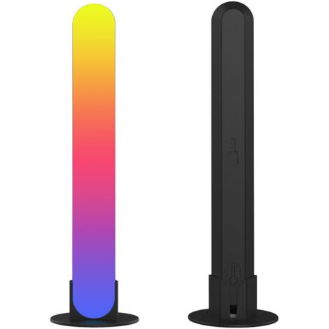 Lampe de chevet LED, lampe de ramassage, lampadaire magique, application Bluetooth, lampe d'ambiance de bureau, 2 pièces (1/5)