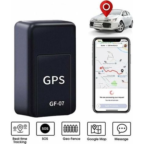 Mini-Magnet-GPS-Tracker in Echtzeit für Auto und LKW - GF07 (1/5)