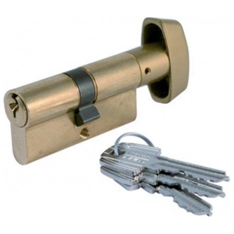 Knaufzylinder Messing TE5 TESA 80mm - 40x40mm - 503B4040L
