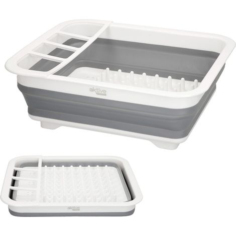 Escurreplatos Plegable Aktive en Silicona Transparente (1/5)