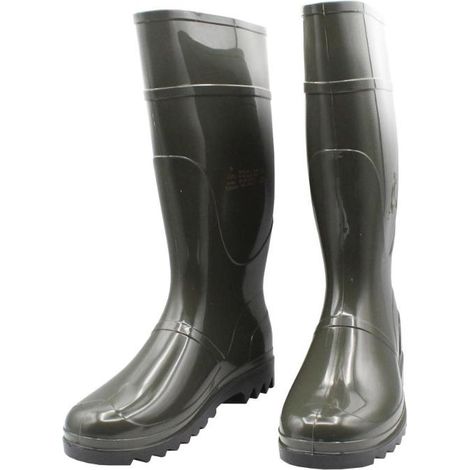 Bota de agua caña alta color verde oliva talla 38 (1/3)