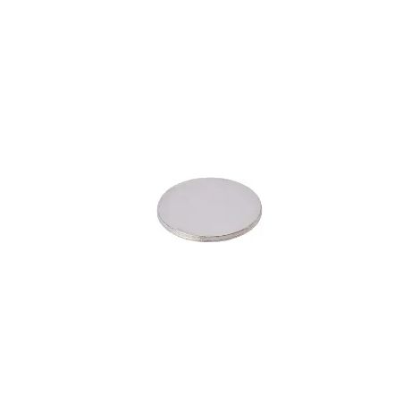 CONTROPIASTRA MACO 667 NICHELATA DIAM.15X1 MM CON BIADESIVO (1/2)