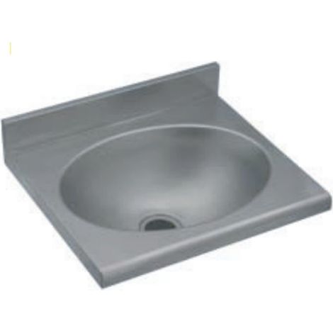 Lavabo antivandalo rettangolare inox (1/3)