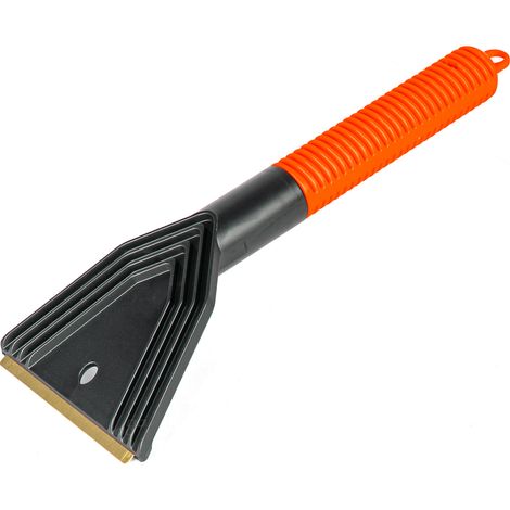 Schnee- und Eiskratzer aus Messing, 30 cm (1/5)