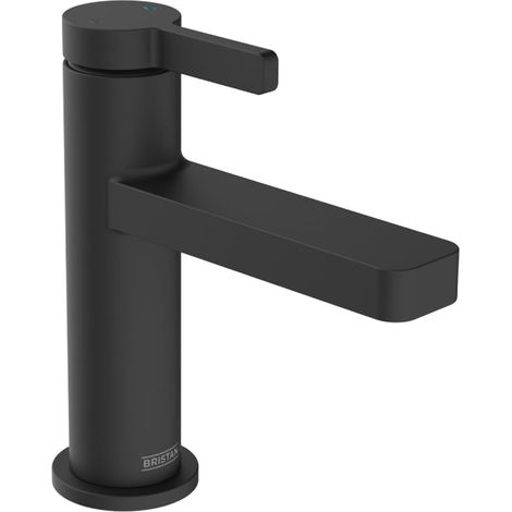 Bristan Elevar Basin Mixer Tap with Clicker Waste - Balck (1/5)
